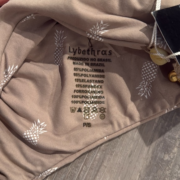 17. Lybethras Tan Pineapple Bikini Bottom - Picture 7 of 7